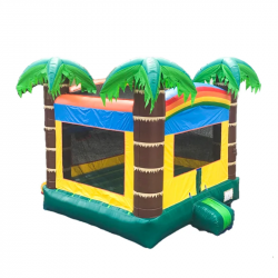 Palm Trees Bounce House (Dry Only)