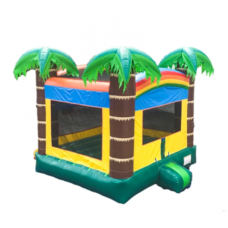 Palm Trees Bounce House (Dry Only)