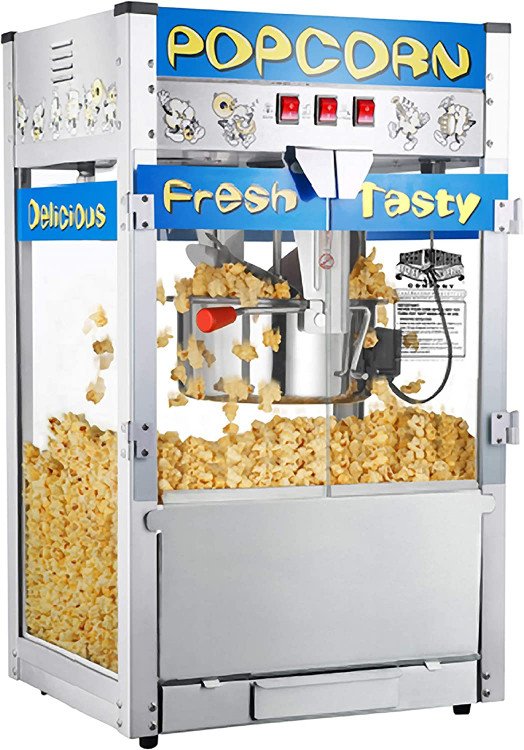 Popcorn Machine w/ 12 servings