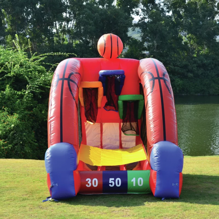 Inflatable basketball challenge (Item Exists)